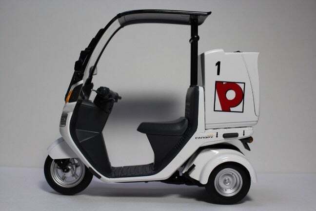 1/12 TOMYTEC Honda ジャイロキャノピー 02 ピザーラ(ホンダ 本田