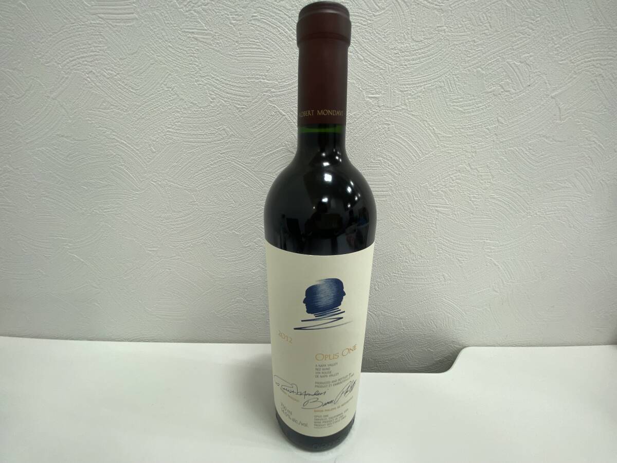 MS3059T 赤ワイン ワイン Wine OPUS ONE オーパスワン 2012