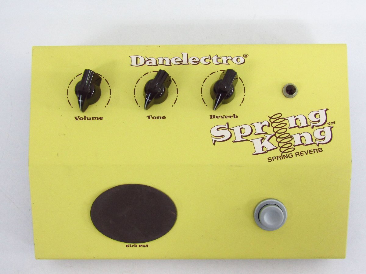 Danelectro Spring King SPRING ダン | KING Reverb Pedal スプリング