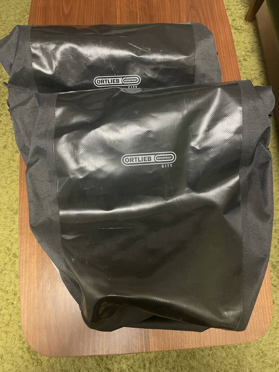 中古 ORTLIEB（オルトリーブ） バックローラー シティ 40L（ペア） パニアバッグ サイドバッグ ブラック_1