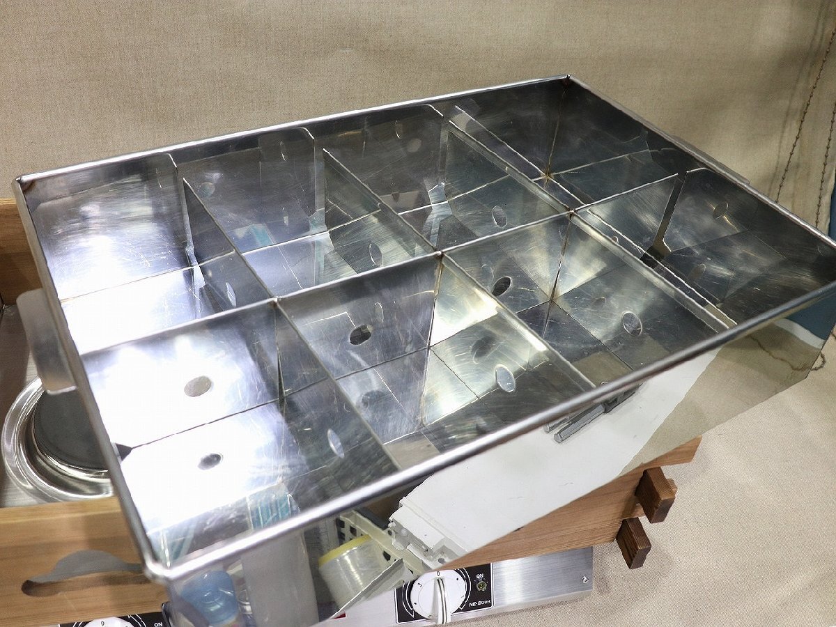 質Banana】動作品 EISHIN/エイシン NE-200K 電気おでん鍋 卓上2口電気コンロ おでん枠付き 100V 現品限り♪ 質Banana動作品 NE-200K 電気おでん鍋 Bunny MMD] -