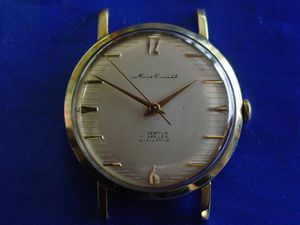 貴重品☆入手困難/変わり文字盤☆マルス.オリエント手巻☆1957年 
