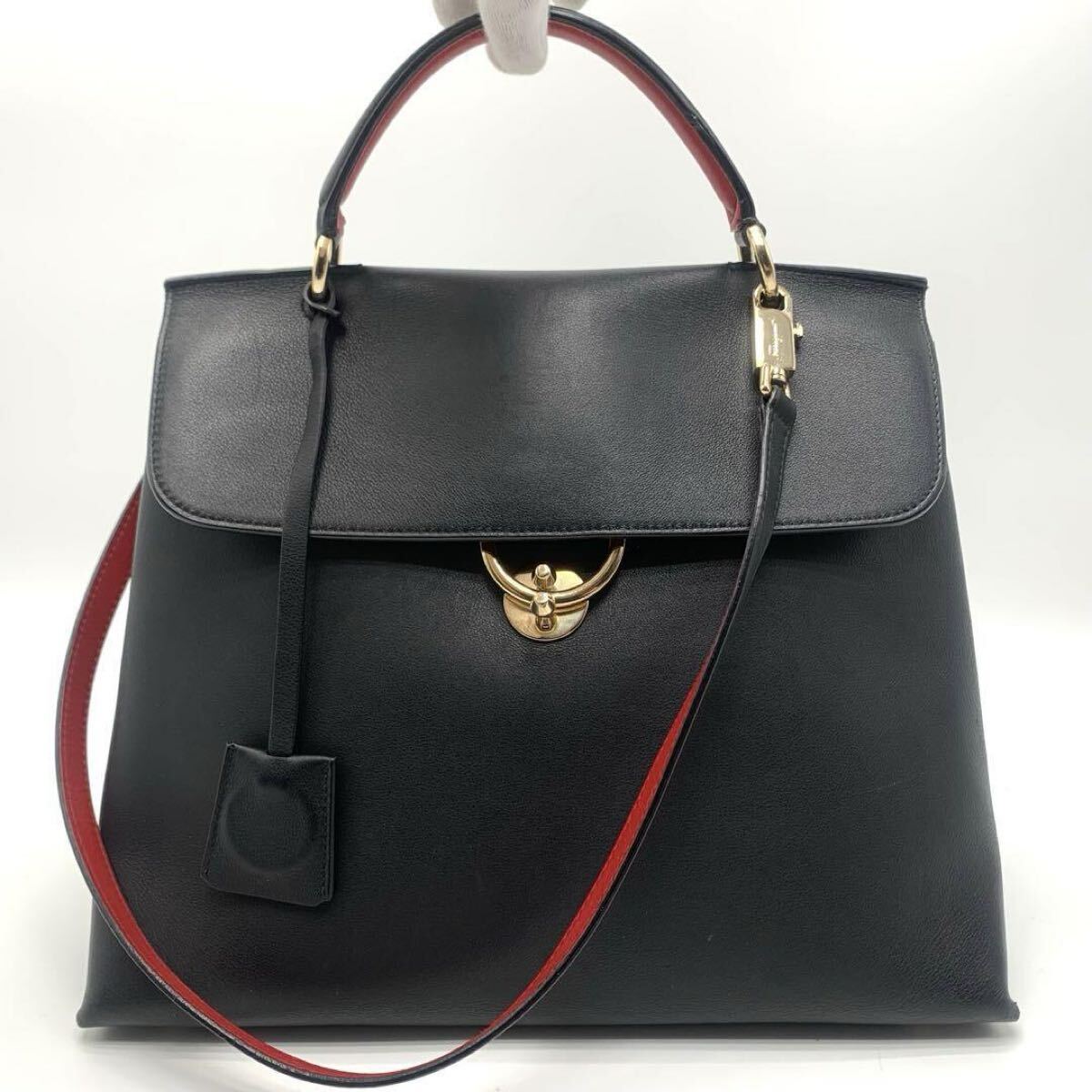 1円 Salvatore Ferragamo - Yahoo!オークション 美品Salvatore □極上 