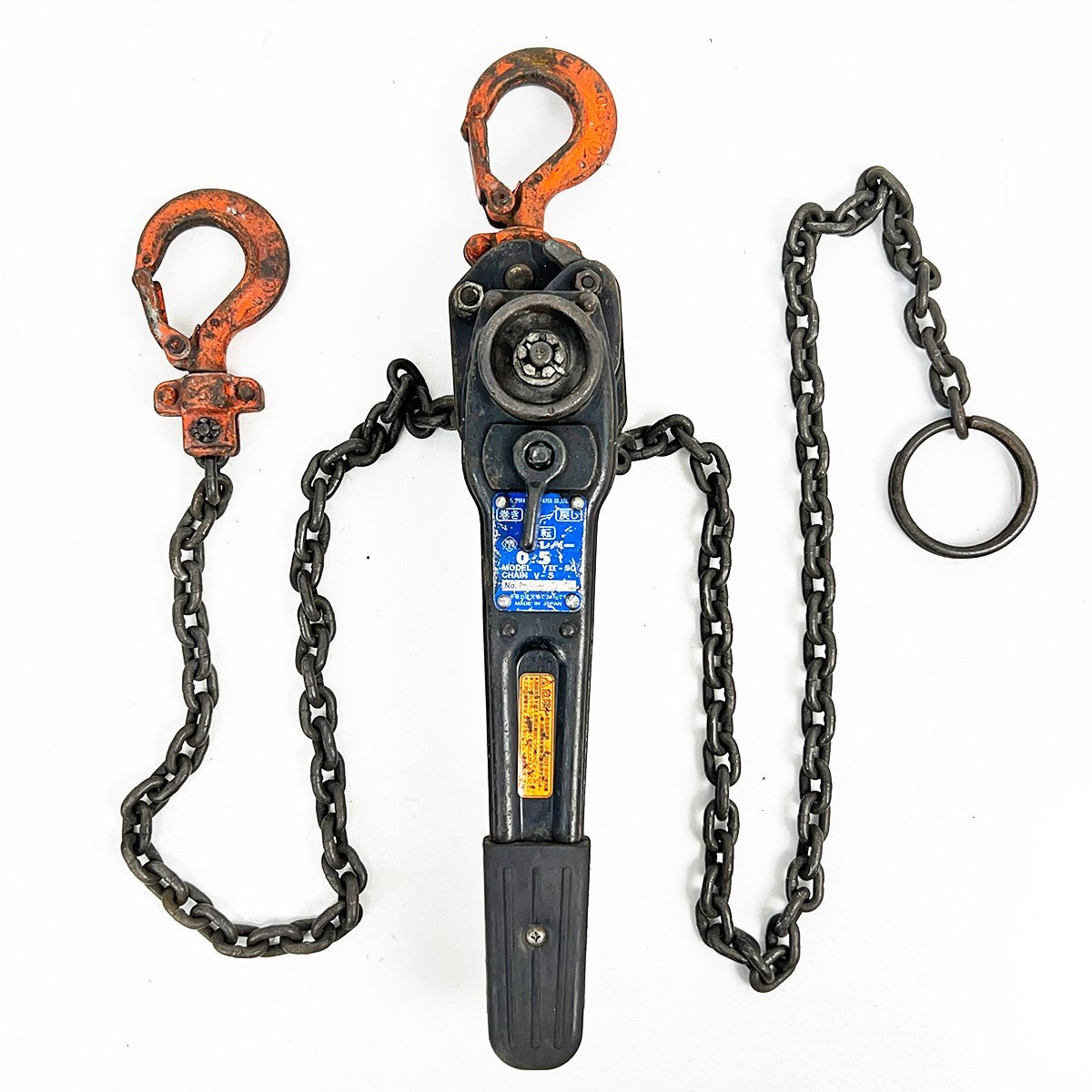 チェーンレバーホイスト Y2-50 象印 レバーブロック | 極美品象印 yii 