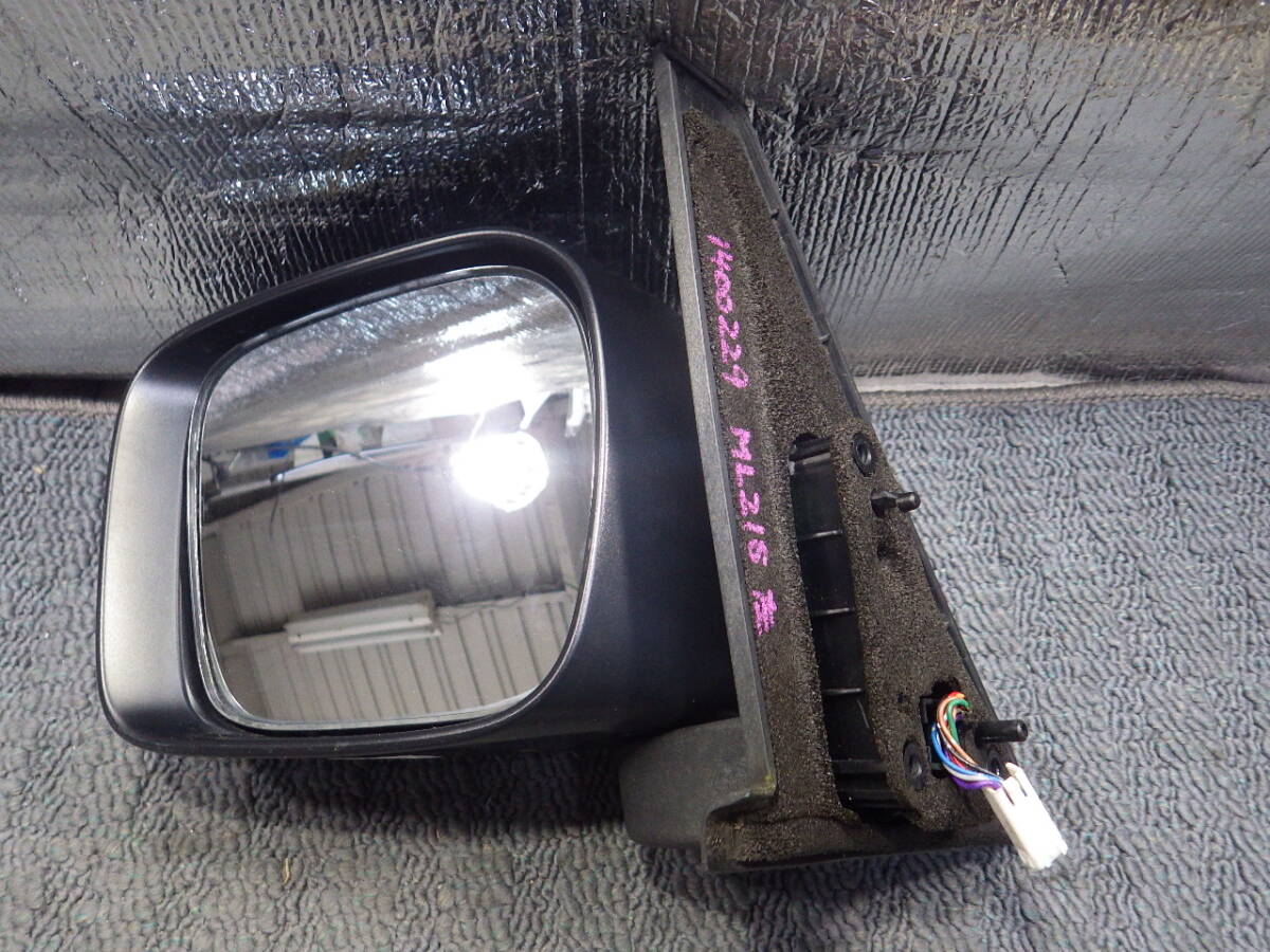 本物保証，お買い得 パレット PALETTE MK21S ルークス ROOX ML21S 純正 ドアミラー サイドミラー 左 L 助手席側 ZED 8P 8ピン 電動格納 82K5 即決　