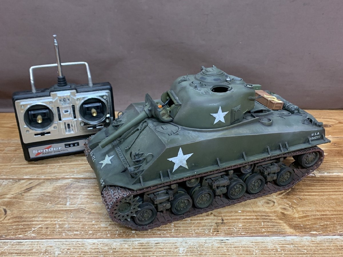 TG-0451】ラジコン戦車 アメリカ ジャンク HQ-5 USA Sende RADIO