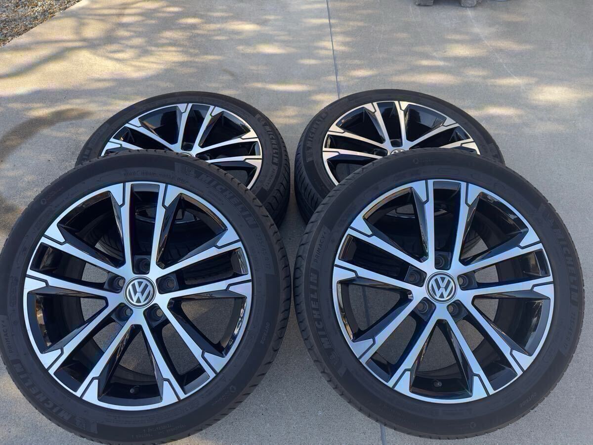 【お買い得，人気】 VW フォルクスワーゲン ゴルフ7 特別仕様車 エディション40 純正タイヤホイール4本セット 2022年製造 ミシュラン製225/45R17(ラジアルタイヤ)｜売買されたオークション情報、yahooの商品情報をア 5穴