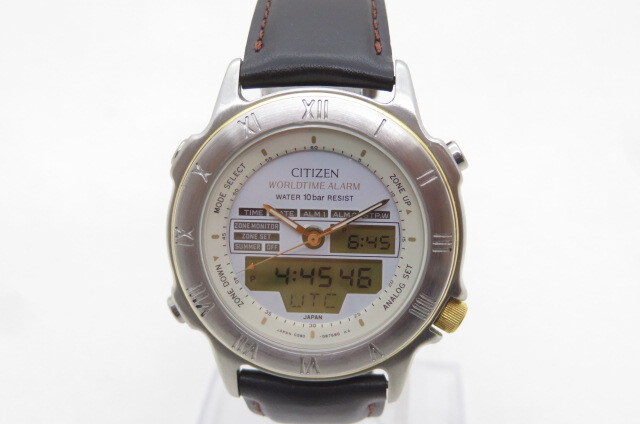 1円～【動品】CITZEN シチズン スポルテ パイロット C080-08862k
