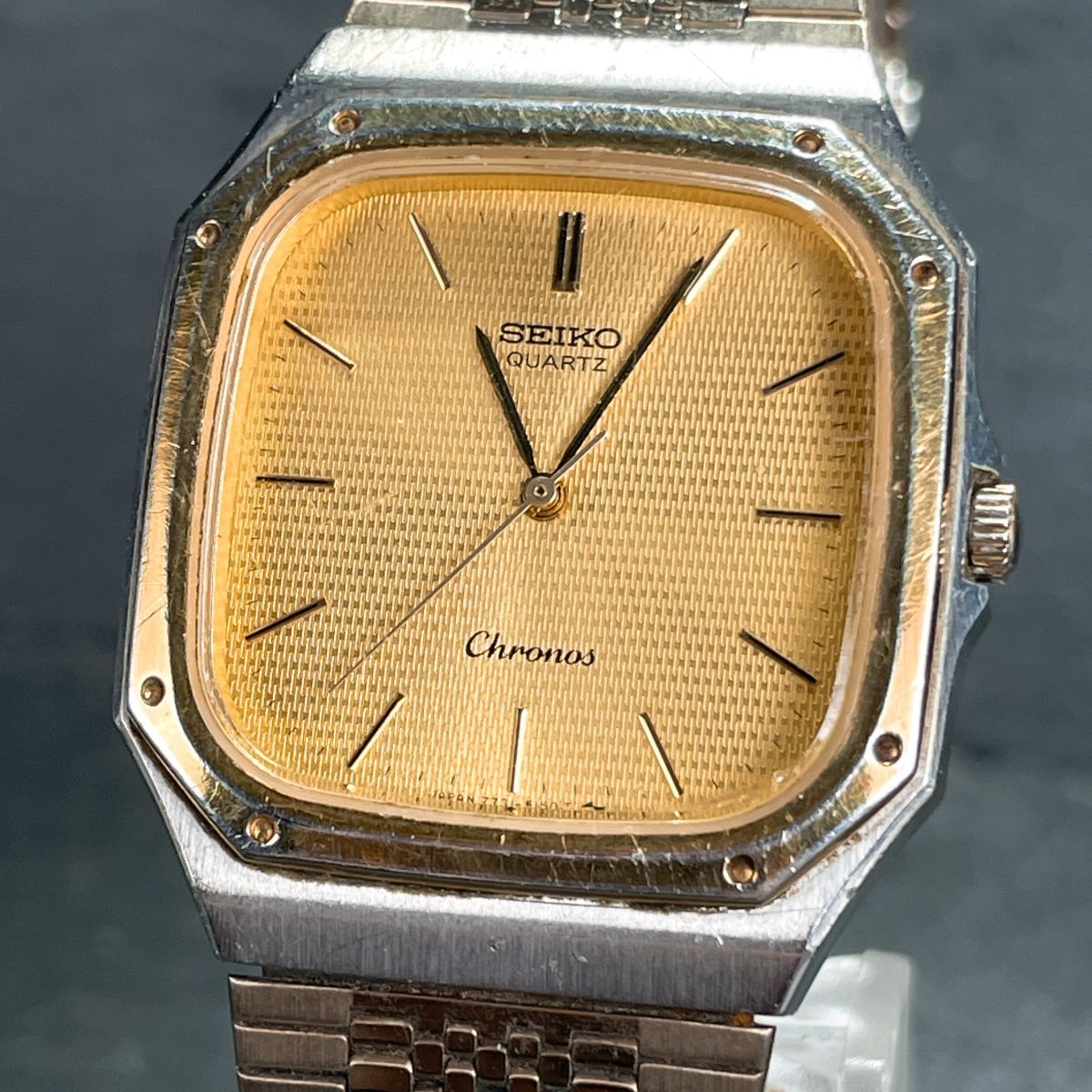 1970年代製 SEIKO セイコー Chronos クロノス 7731-5130 腕時計 