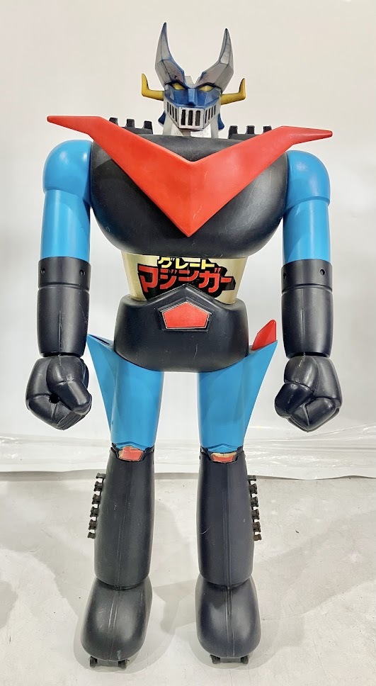 【当時の箱付き】ポピー ジャンボマシンダー グレートマジンガー 昭和レトロ 貴重 ポピー グレートマジンガー ジャンボマシンダー 当時物 ソフビ 昭和