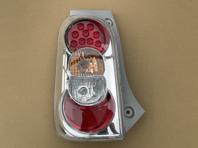 バイク ミラココア中期後期テールランプ左右セット社外LEDウインカー付き