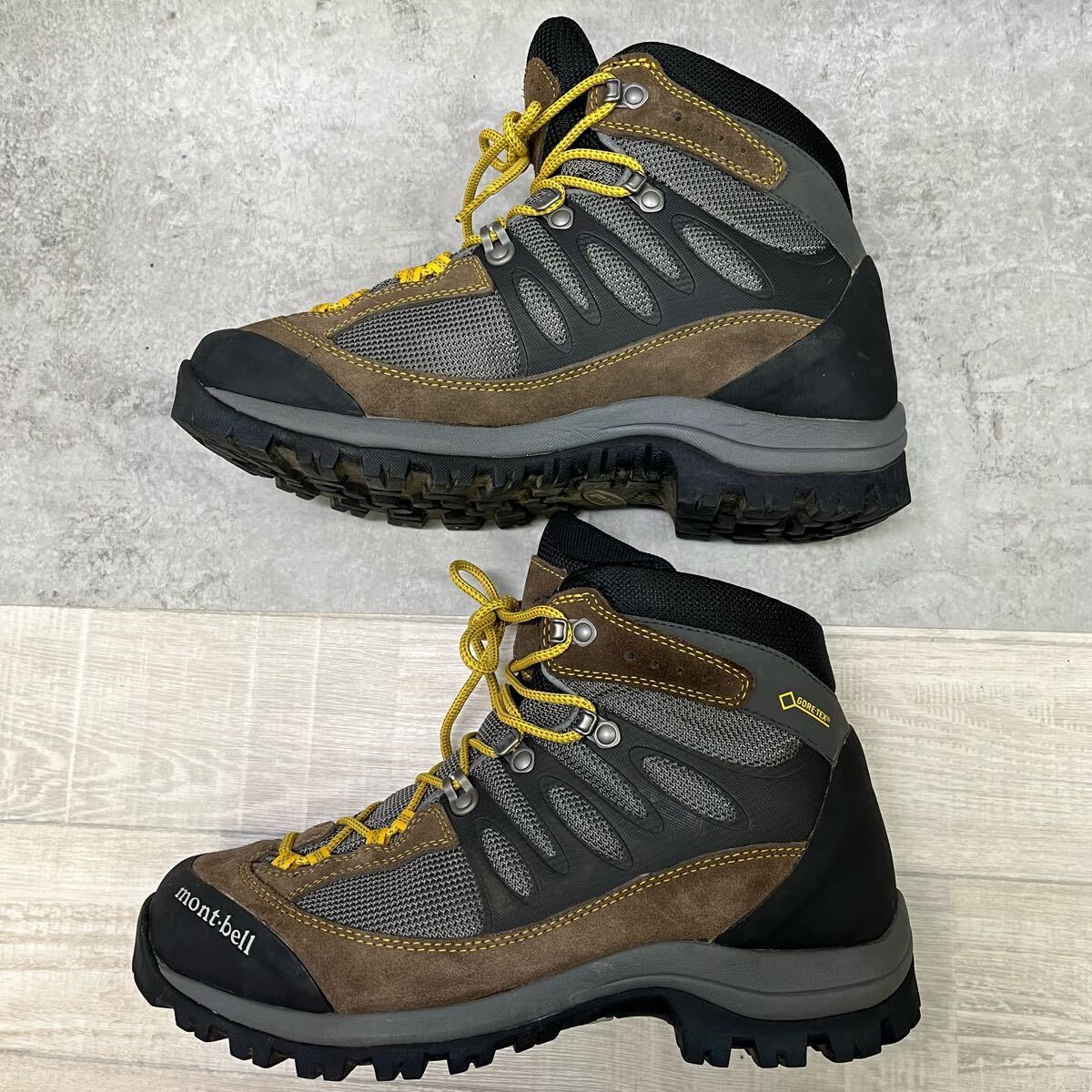 【6018268c】モンベル mont-bell GORE-TEX トレッキングシューズ 27.0cm ゴアテックス 登山靴