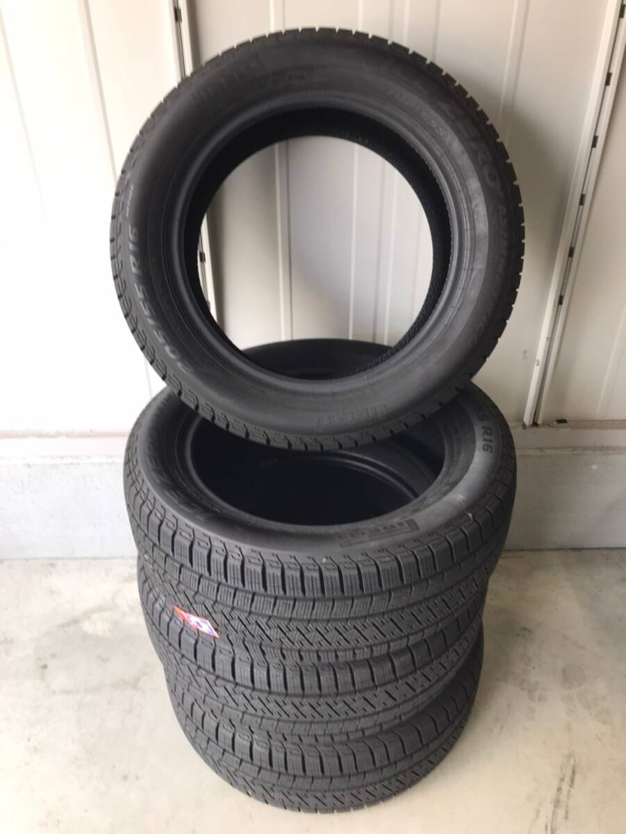 ICE ピレリ ASIMMETRICO ZERO アイスゼロ 中古 PIRELLI バリ溝!! M+s 