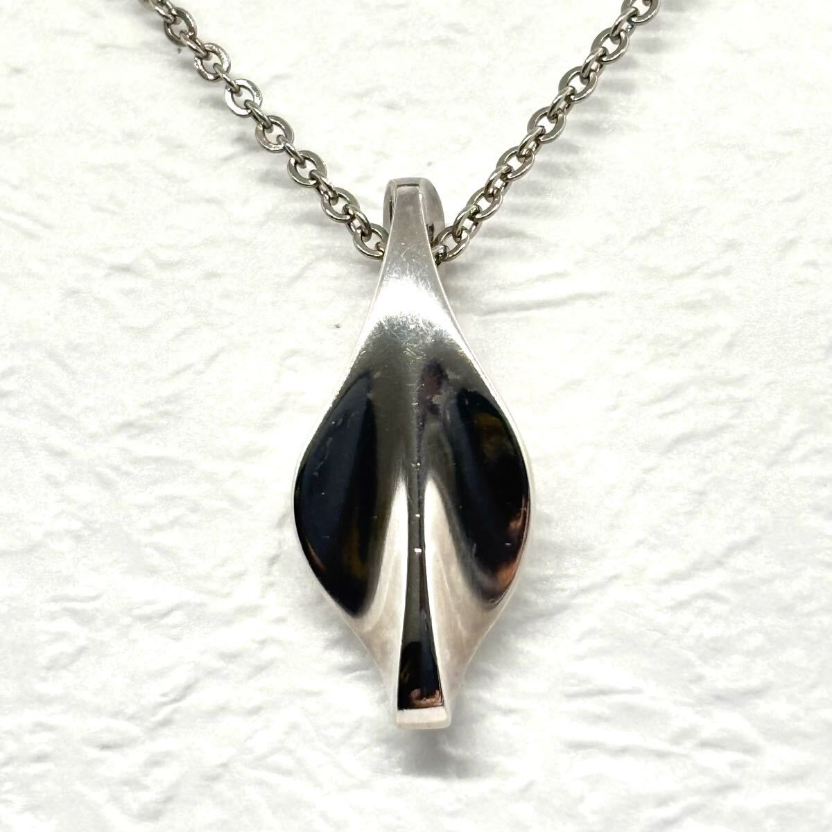 ジョージジェンセン GeorgJensen リーフ ネックレス トップ ◇名