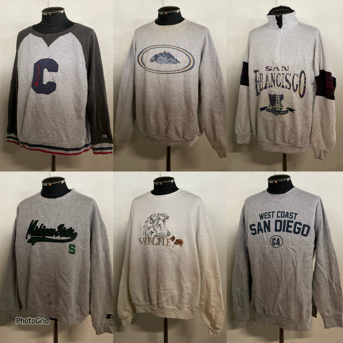 T157】☆SALE☆ アメリカ古着卸オススメSWEAT大量50kgベール目玉商品 