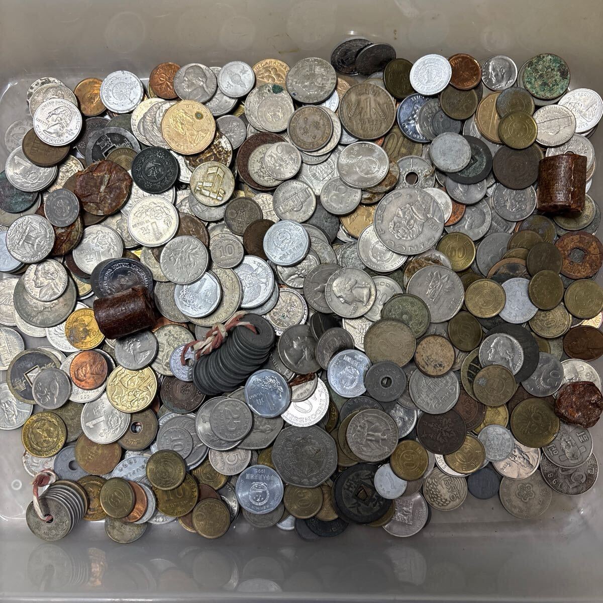 新作登場，爆買い 古銭 硬貨 アメリカ コイン 外国銭 外貨 未選別 ヨーロッパ まとめて ペソ あな銭 役2.5キロ(ヨーロッパ)｜売買されたオークション情報、yahooの商品情報をアーカイブ公開 - オークファン ヨーロッパ