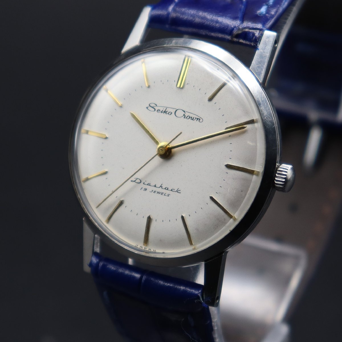 Seiko Crown セイコー クラウン 19石 手巻き 14036 変わり文字盤 1950