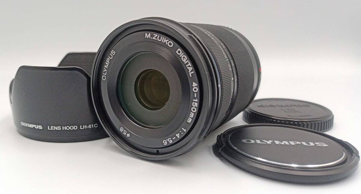1円スタート ☆ [美品] オリンパス OLYMPUS M.ZUIKO 40-150mm F4-5.6 R 