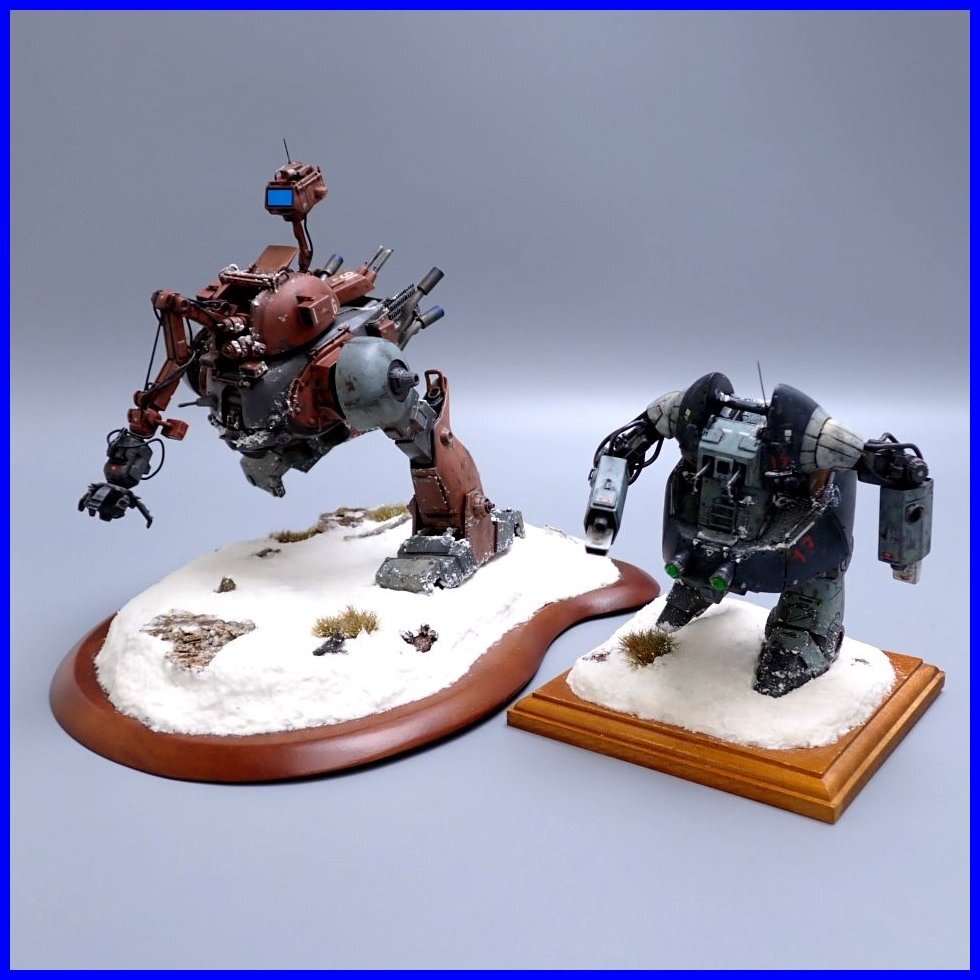 大人気，得価 バンダイ 戦闘メカ ザブングル 1/144プラモデル 塗装済み完成品 2体セット W.Mプロメテウスタイプ + W.Mオットリッチタイプ&0108700119(戦闘メカザブングル)｜売買されたオークション情報、yahoo 戦闘メカザブングル