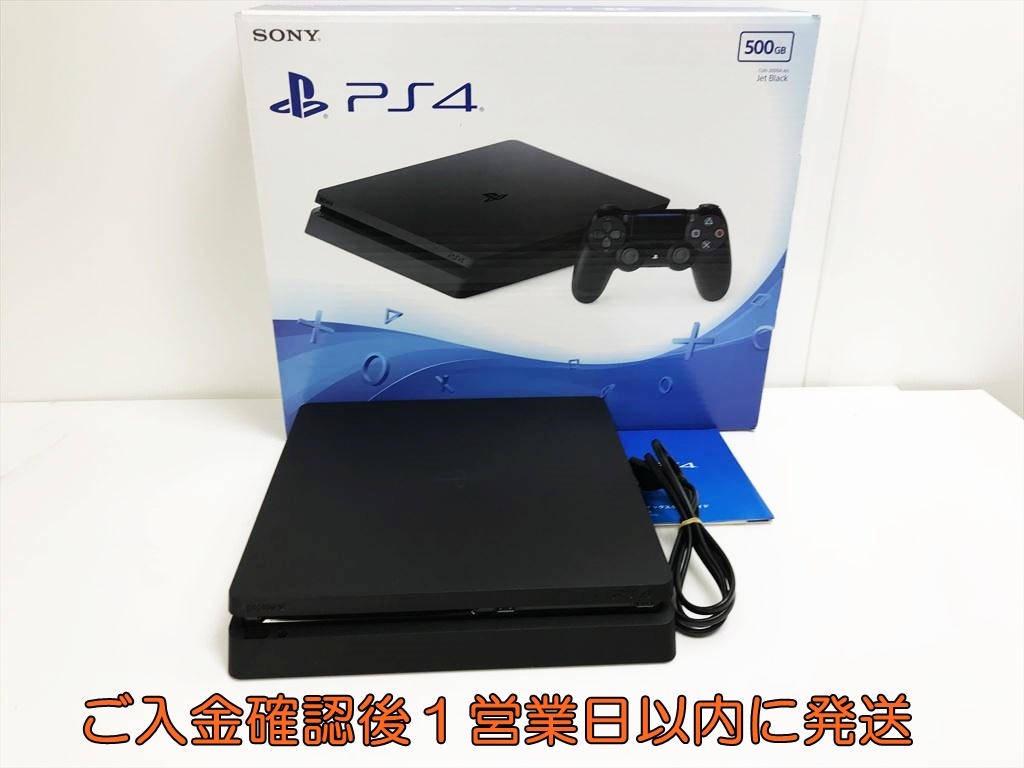 【1円】PS4 本体/箱 セット 500GB ブラック SONY PlayStation4 CUH-2000A 初期化/動作確認済 プレステ4 FW12.00 K03-823tt/G4