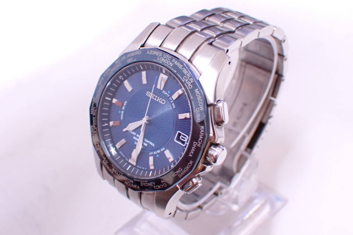 稼働品 SEIKO セイコー ブライツ ワールドタイム SAGZ029/7B25-0AF0 