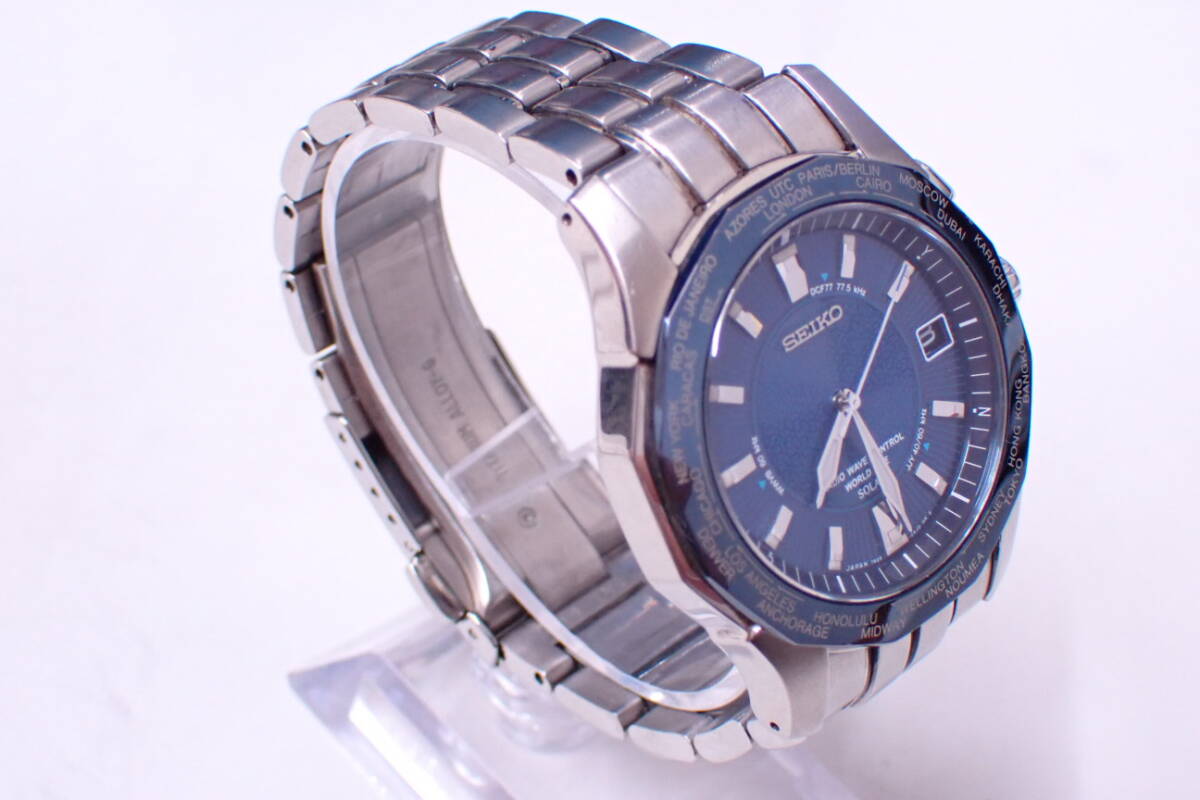 稼働品 SEIKO セイコー ブライツ ワールドタイム SAGZ029/7B25-0AF0 