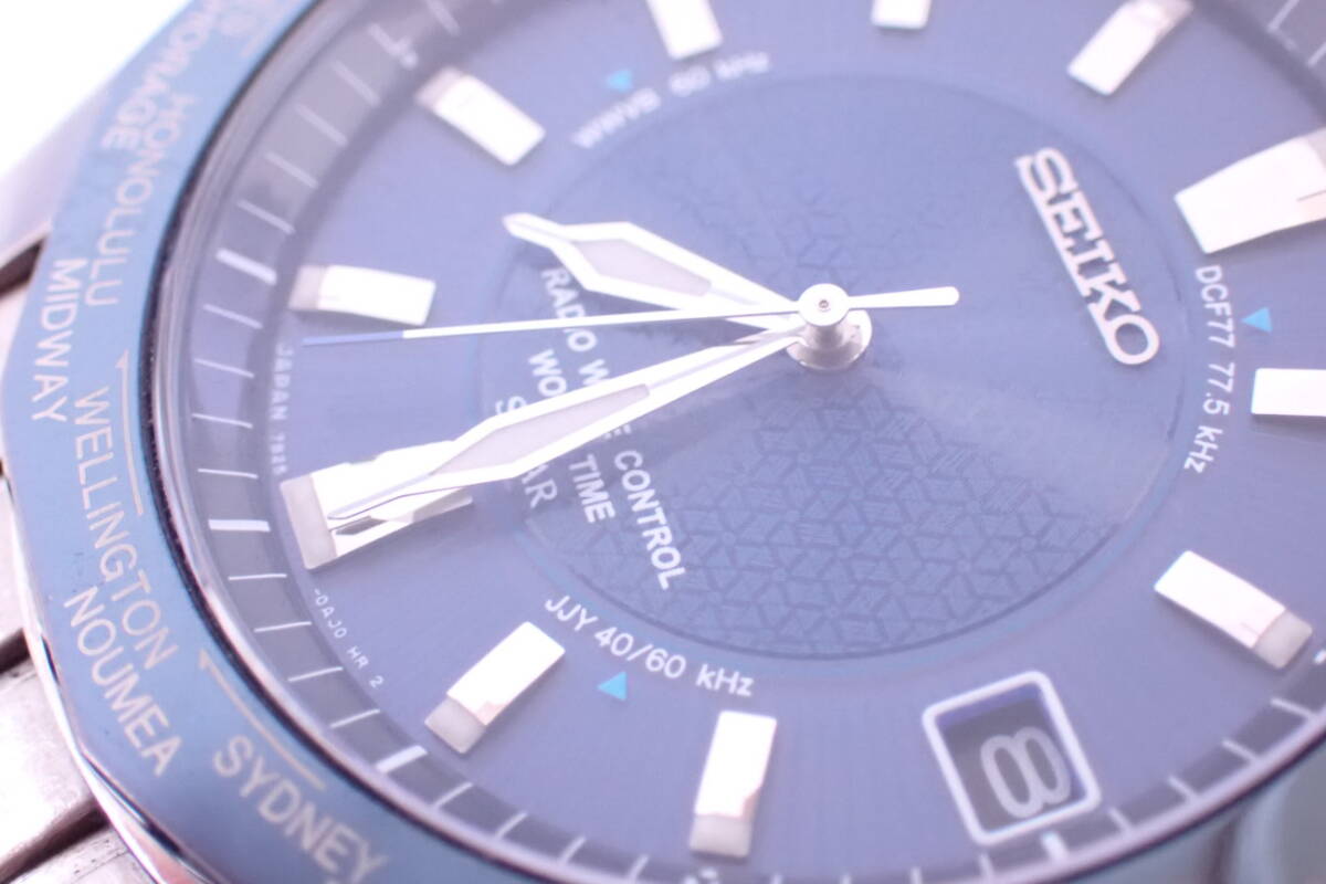 稼働品 SEIKO セイコー ブライツ ワールドタイム SAGZ029/7B25-0AF0 