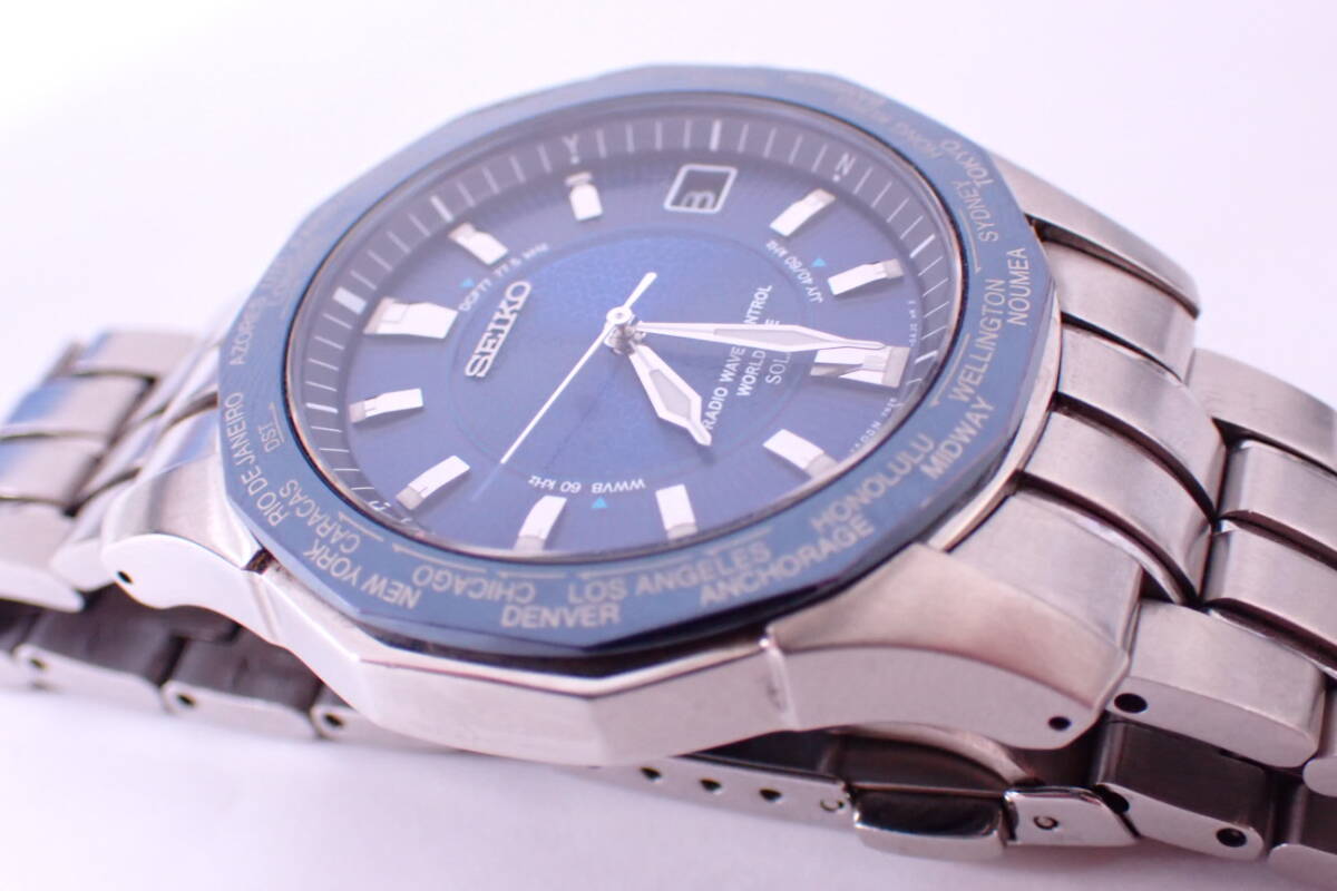 稼働品 SEIKO セイコー ブライツ ワールドタイム SAGZ029/7B25-0AF0 