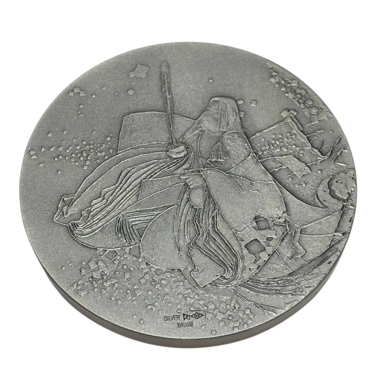 造幣局 国宝章牌 厳島神社 記念メダル SILVER 1000刻印 純銀製