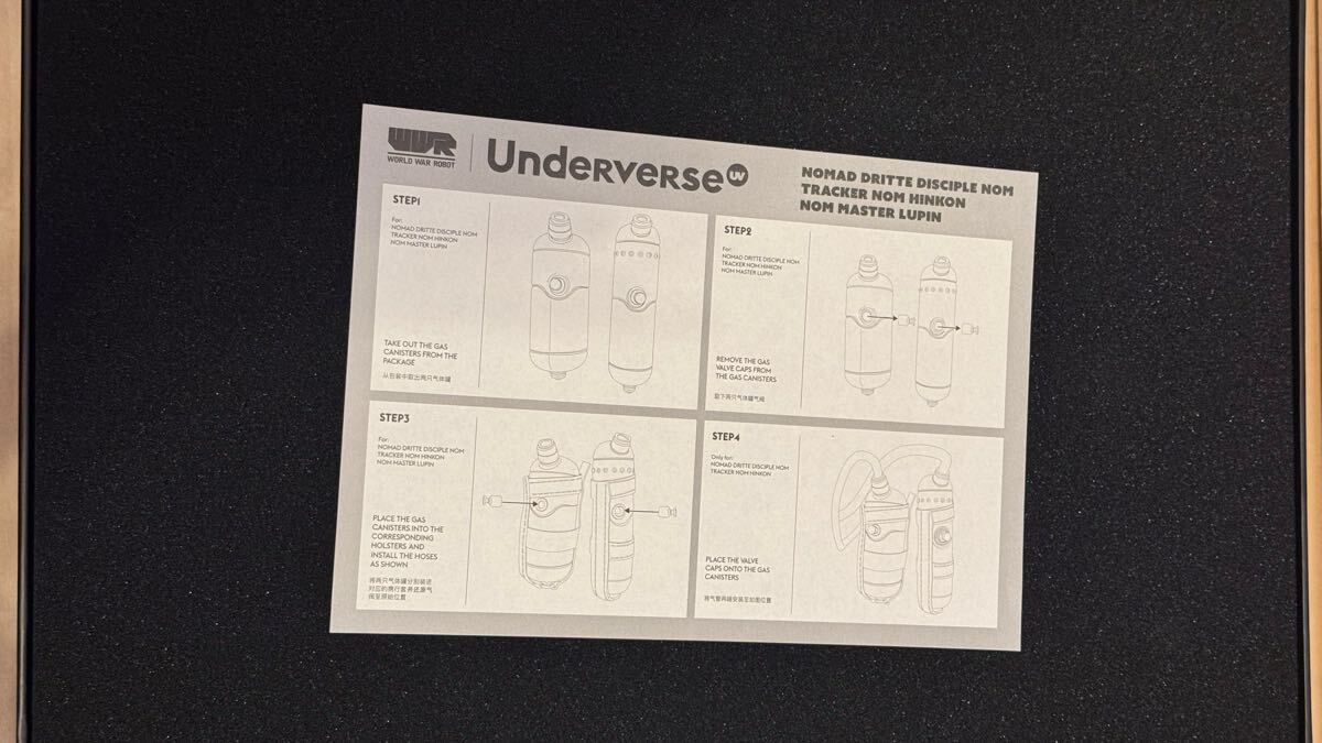 underverse WWR2 NOMAD DRITTE DISCIPLE NOM+ PC SQUARE （検）threea 