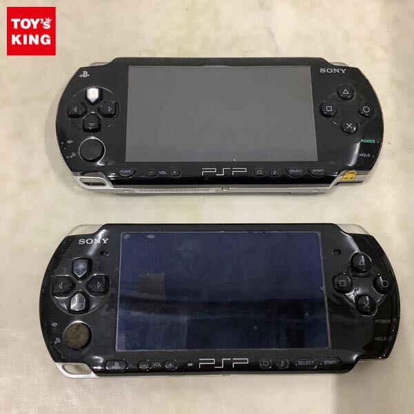 1円〜 動作確認/初期化済 箱無 PSP 本体 PSP-1000 ブラック PSP-3001