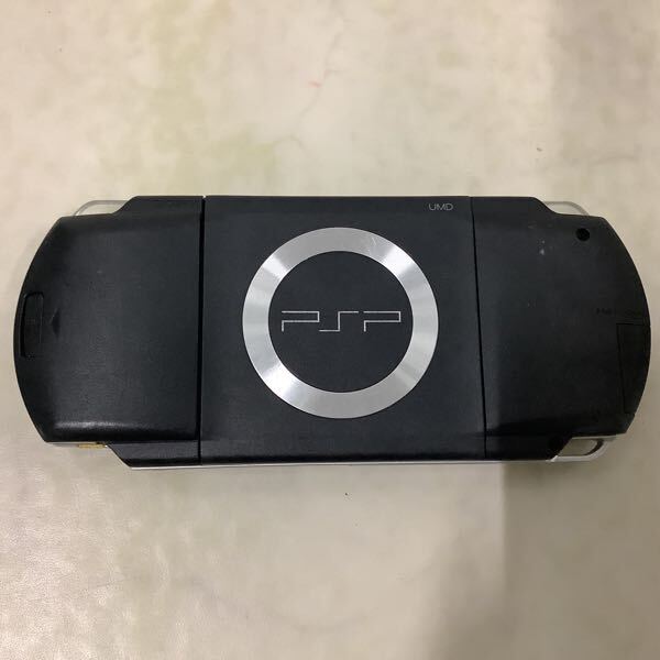 1円〜 動作確認/初期化済 箱無 PSP 本体 PSP-1000 ブラック PSP-3001