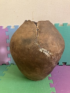 1円 縄文 土器 古美術 考古学 骨董品 石狩市 出土 遺物 壺 ツボ 現状品