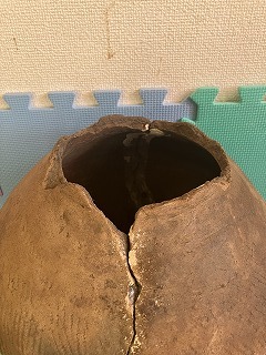 1円 縄文 土器 古美術 考古学 骨董品 石狩市 出土 遺物 壺 ツボ 現状品