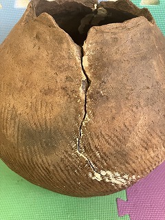 1円 縄文 土器 古美術 考古学 骨董品 石狩市 出土 遺物 壺 ツボ 現状品