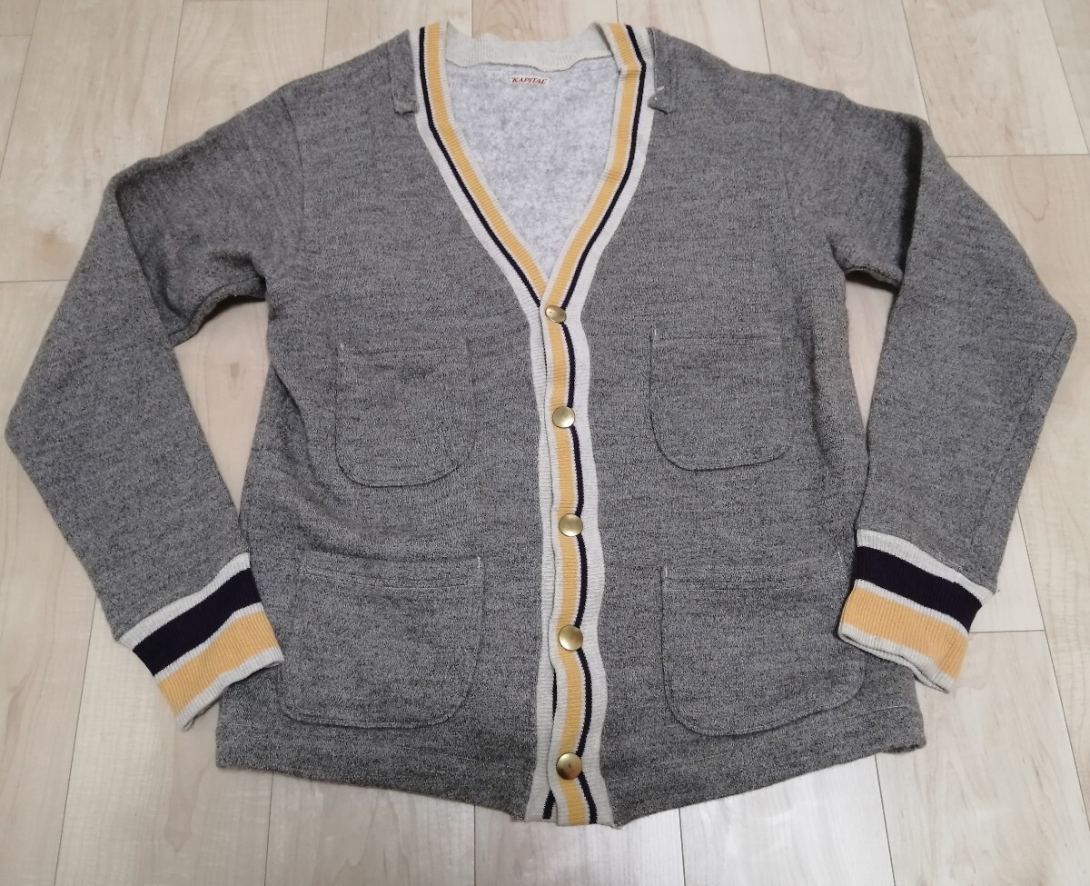 KAPITAL ツィード裏毛 KOBE-JKT KAPITAL(キャピタル) TOP裏毛バンダナ 