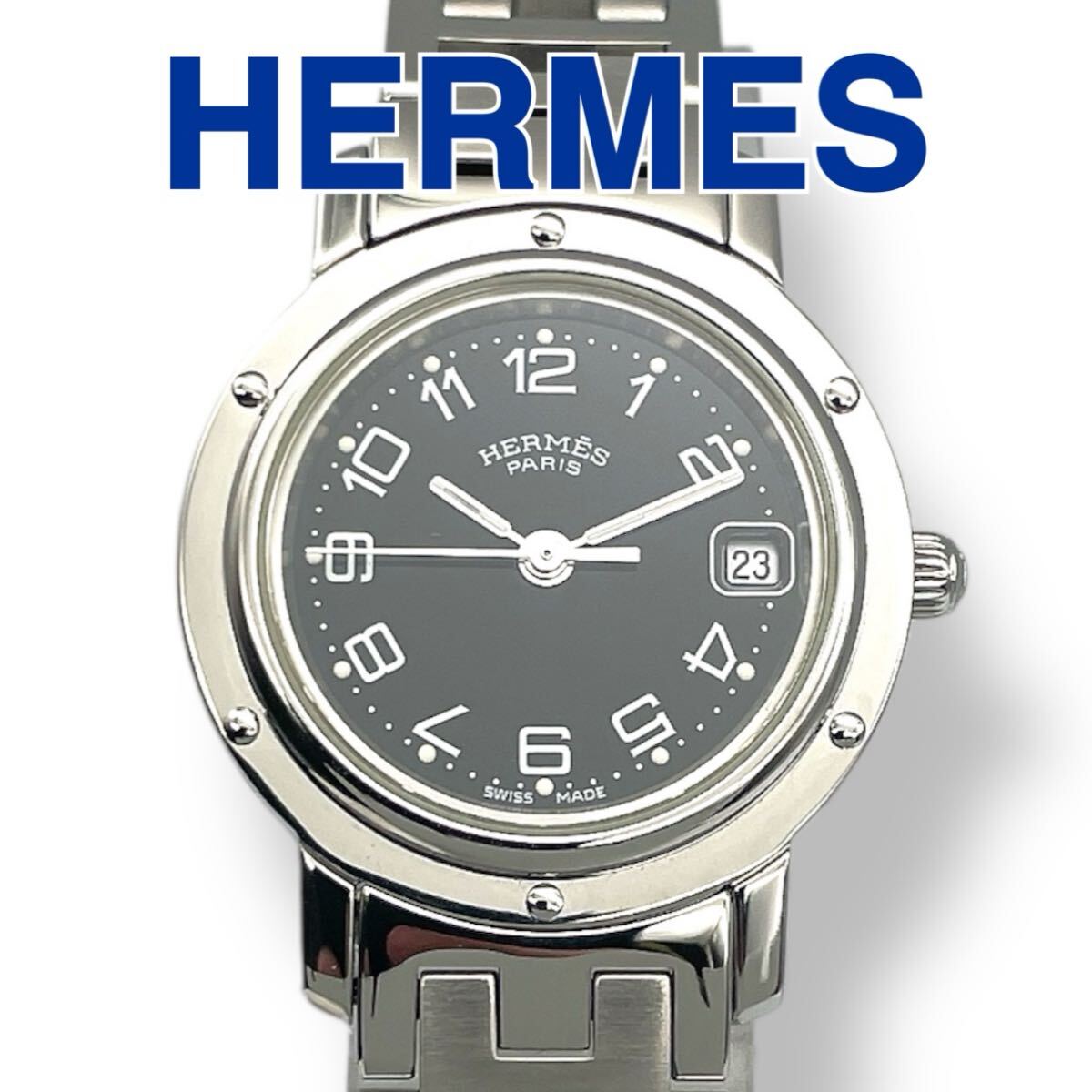 HERMES - ◎未使用級◎磨き作業済み エルメス クリッパー コンビ 