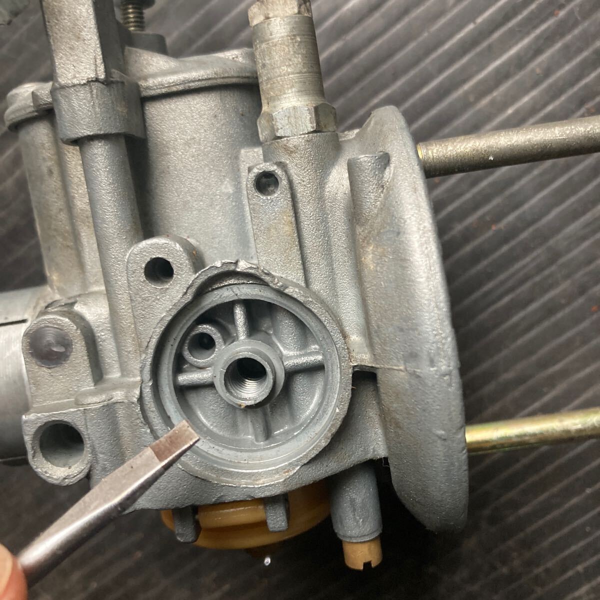 中古 Vespa スモールベスパ デロルト SHBC19 125ET3 純正キャブレター_5