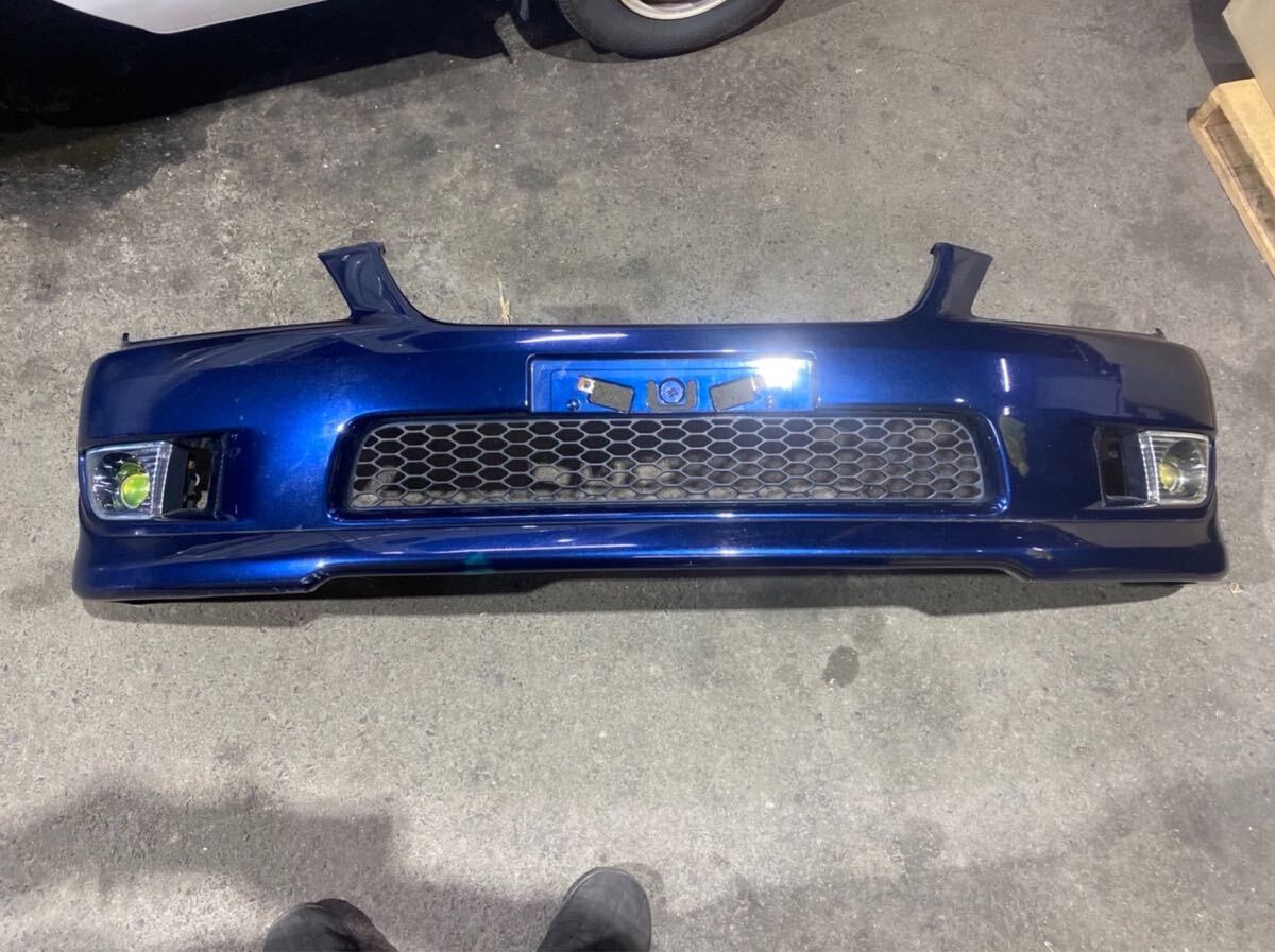 アルテッツァフロント純正バンパーオプションエアロ付き 自動車