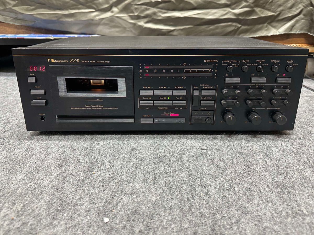 Nakamichi ZX-9 カセットデッキ テープデッキ カーオーディオ 【公式通販】