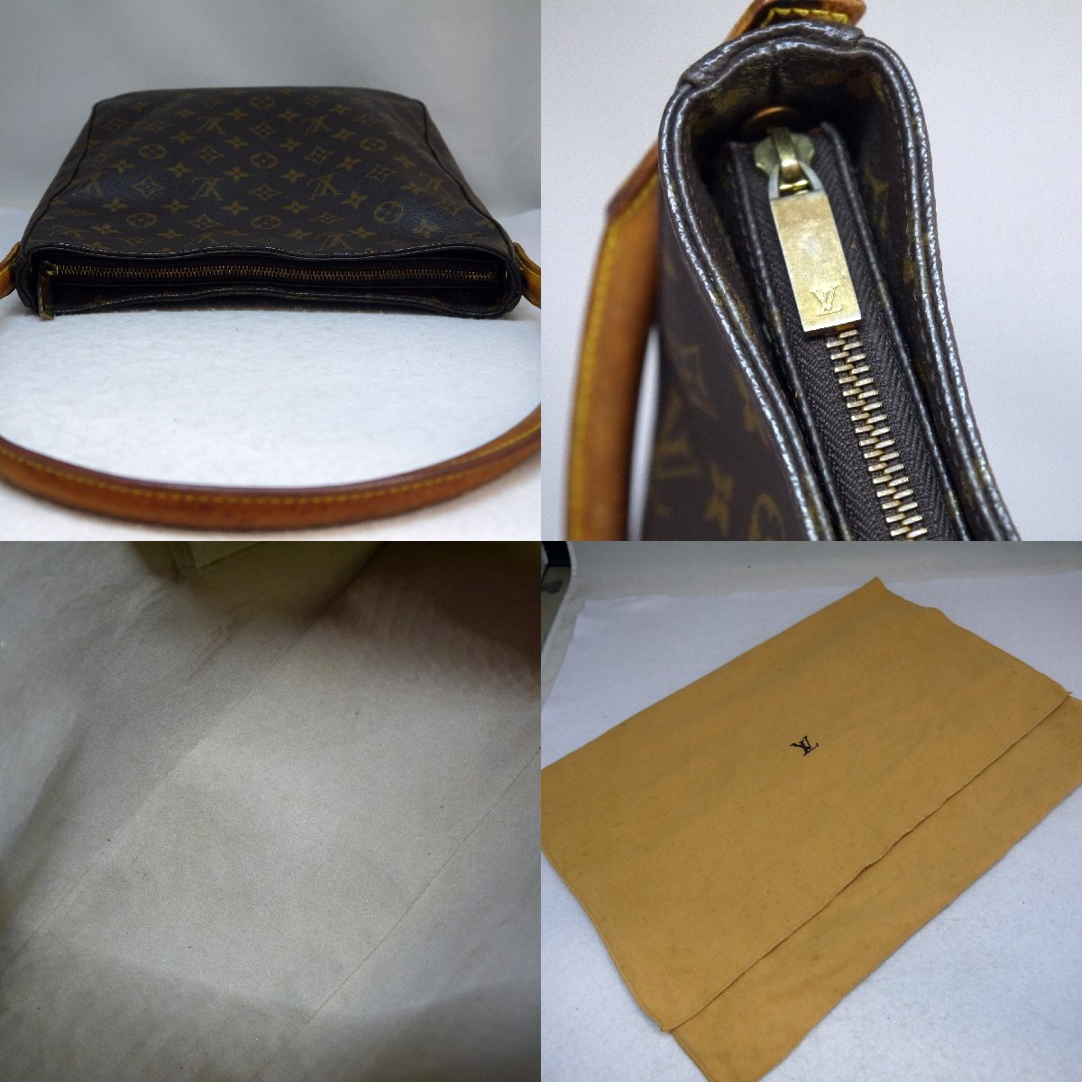 USED品・保管品 Louis Vuitton ルイヴィトン M51145 ルーピングGM 
