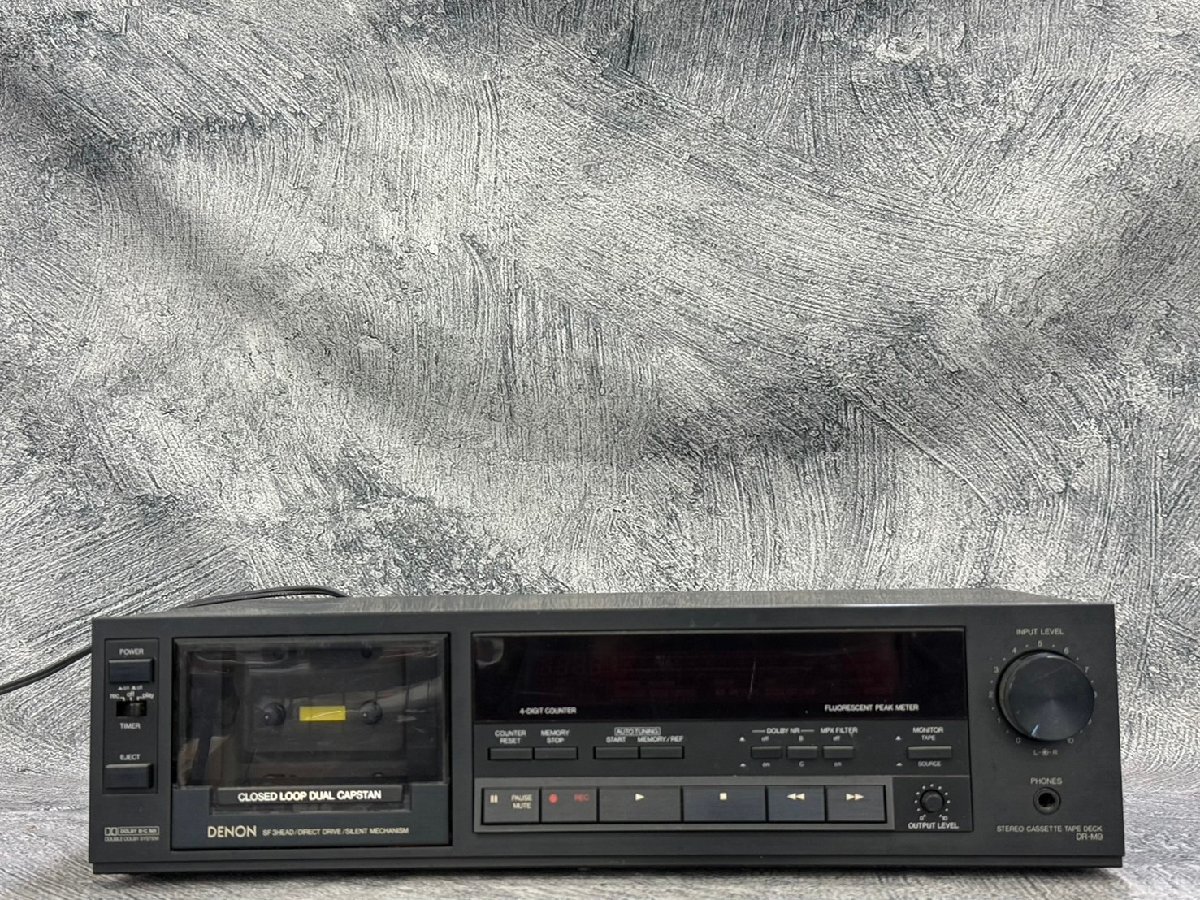 C 】1401 DENON DR-M9 カセットデッキ デノン DENON デノン カセット