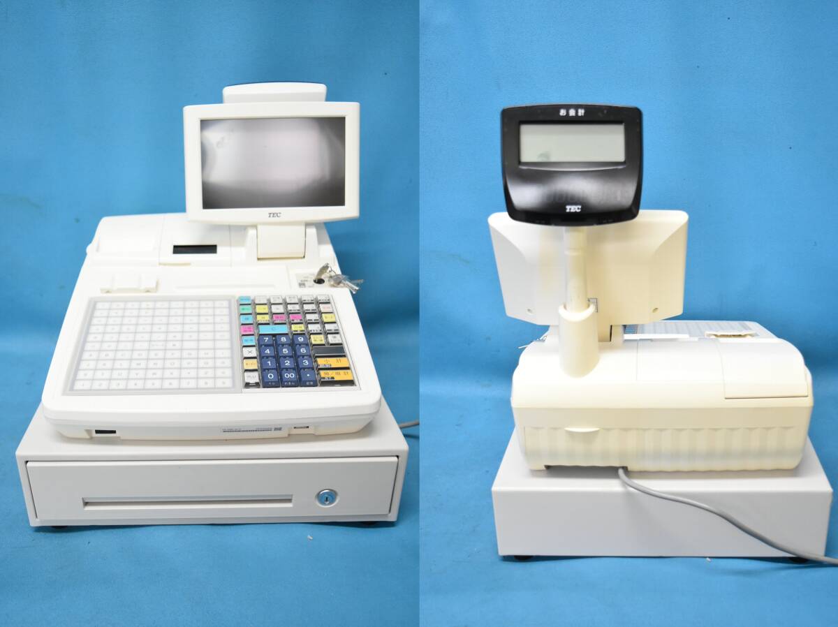 TEC/東芝テック システム電子レジスター 【FS-2055】 ☆取扱説明書付