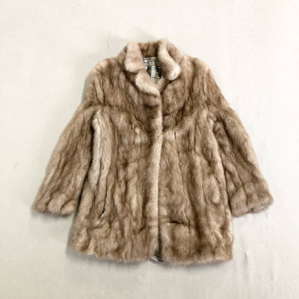 ☆ Moonbat Fur ムーンバット 毛皮・ファーコート ブラウン サイズ9 