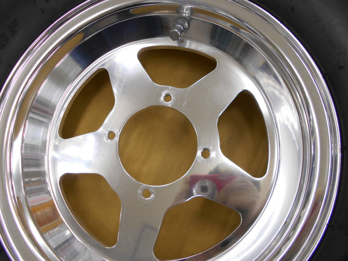 中古 DAYTONA デイトナ ホイール 前後 モンキー取り外し チューブレス