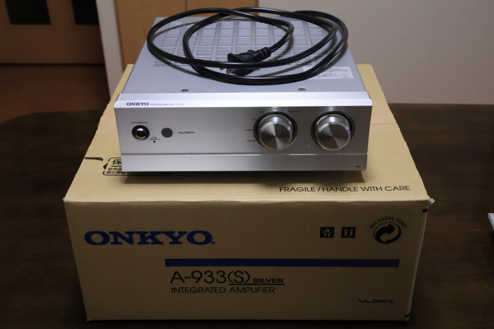 ONKYO A-933(S) デジタルプリメインアンプ ONKYO アンプ A-933(S) シルバー