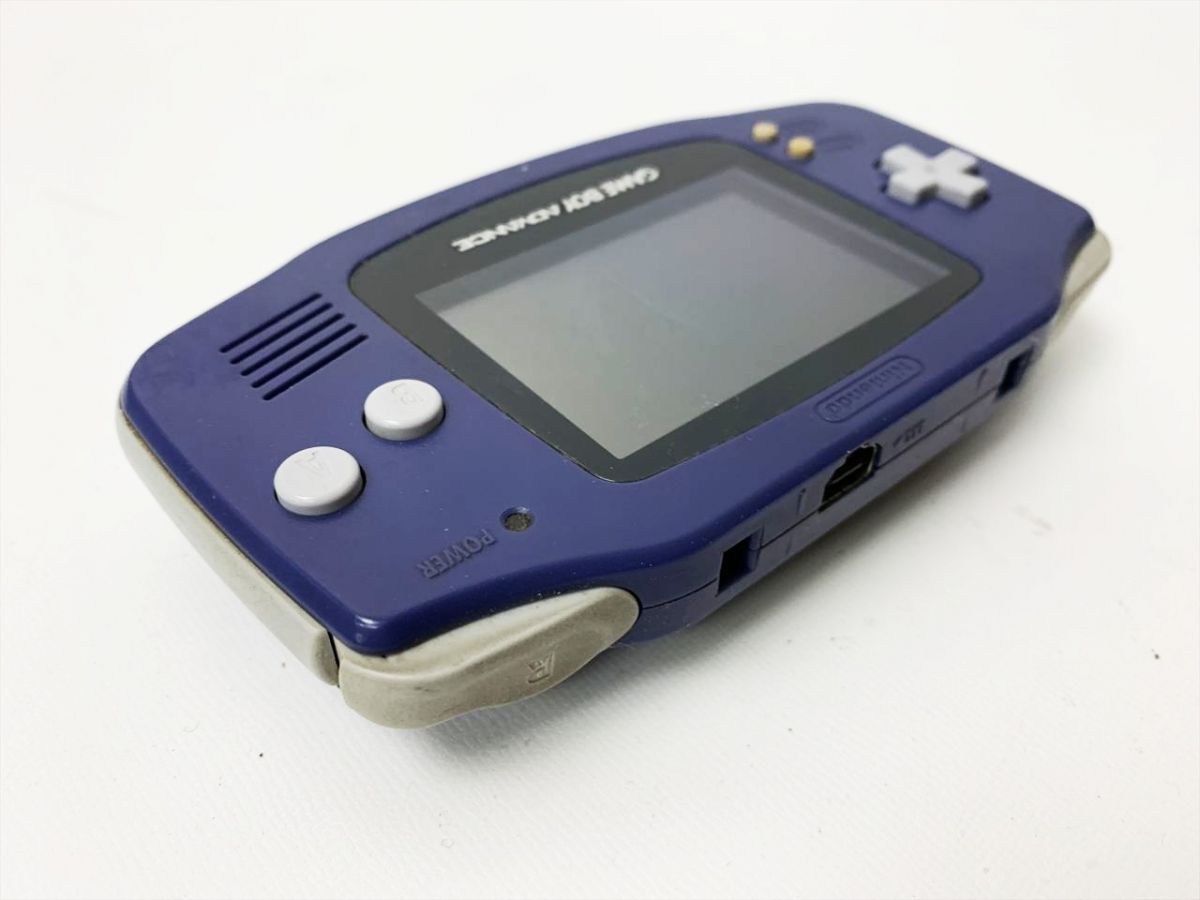 1円】任天堂 ゲームボーイアドバンス 本体 バイオレット AGB-001 未 