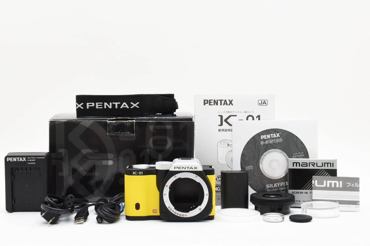 ☆美品☆ペンタックス PENTAX K-01 レンズキット DA 40mm F2.8 XS