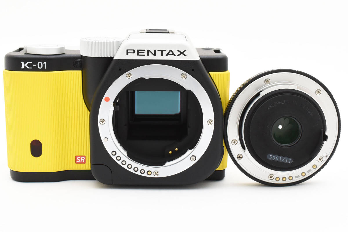 ☆美品☆ペンタックス PENTAX K-01 レンズキット DA 40mm F2.8 XS