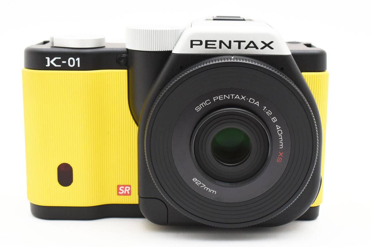 ☆美品☆ペンタックス PENTAX K-01 レンズキット DA 40mm F2.8 XS